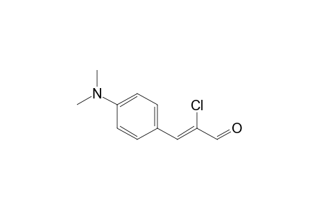 (2Z)-2-Chloro-3-[4-dimethylaminophenyl]acrylaldehyde