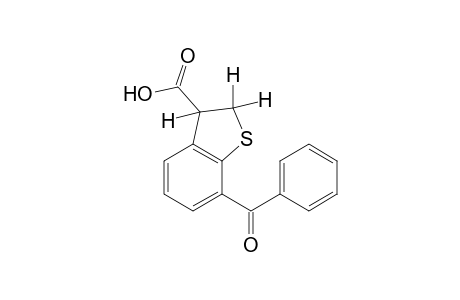 7-benzoyl-2,3-dihydrobenzo[b]thiophene-3-carboxylic acid