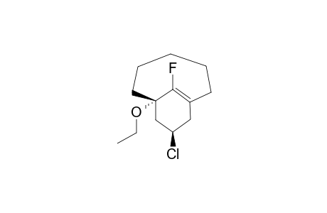 9-Chloro-7-ethoxy-11-fluorobicyclo[5.3.1]undec-1(11)-ene