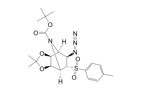 #15;(+/-)-(1SR,2RS,3SR,4SR,5RS,6SR)-5-EXO-AZIDO-7-TERT.-BUTOXYCARBONYL-2,3-EXO-ISOPROPYLIDENEDIOXY-6-ENDO-PARA-TOLUENESULFONYL-7-AZABICYCLO-[2.2.1]-HEPT