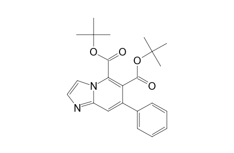 7-Phenylimidazo[1,2-a]pyridine-5,6-dicarboxylic acid ditert-butyl ester