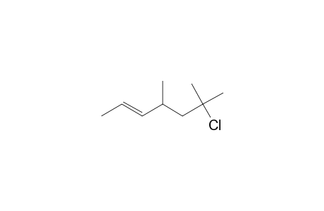 2-Heptene, 6-chloro-4,6-dimethyl-, (E)-