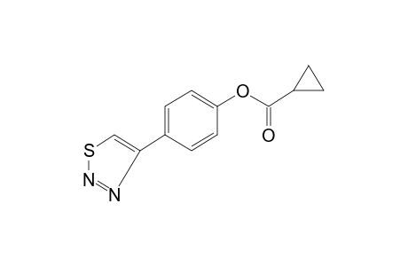 p-(1,2,3-thiadiazol-4-yl)phenol, cyclopropanecarboxylate