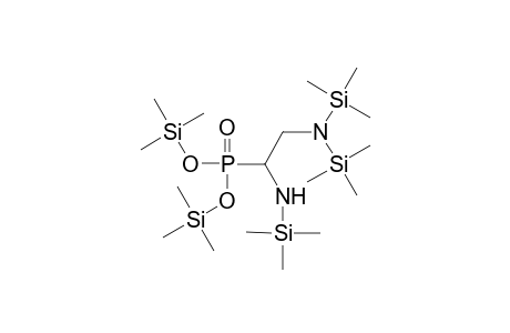 Phosphonic acid, [2-[bis(trimethylsilyl)amino]-1-[(trimethylsilyl)amino]ethyl]-, bis(trimethylsilyl) ester