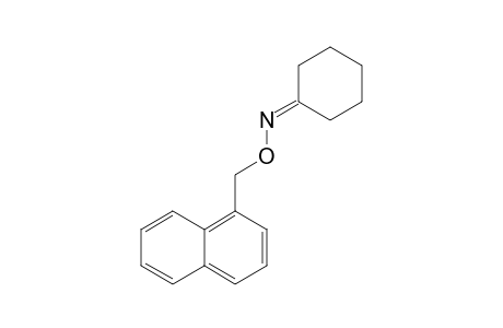 Cyclohexanone, O-(1-naphthalenylmethyl)oxime