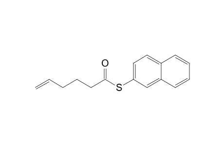 5-Hexenethioic acid S-(2-naphthalenyl) ester