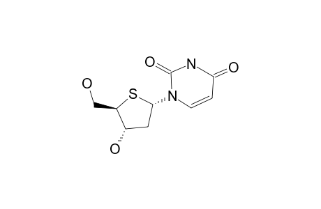 4'-THIO-2'-DEOXY-ALPHA-URIDINE