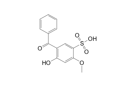 5-benzoyl-4-hydroxy-2-methoxybenzenesulfonic acid