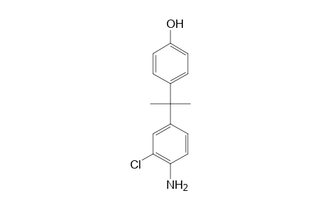 4-[1-(4-Amino-3-chlorophenyl)-1-methylethyl]phenol