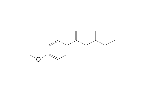 1-Hexene, 2-(p-anisyl)-4-methyl-