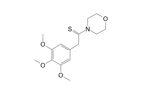 4-[(3,4,5-trimethoxyphenyl)thioacetyl]morpholine