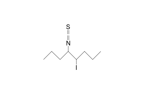 erythro-ISOTHIOCYANIC ACID, 2-IODO-1-PROPYLPENTYL ESTER