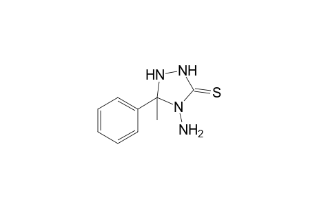 4-Amino-5-methyl-5-phenyl-1,2,4-triazole-3-thione