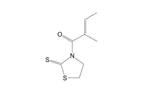 3-(2'-METHYLBUT-2-ENOYL)-THIAZOLIDINE-2-THIONE