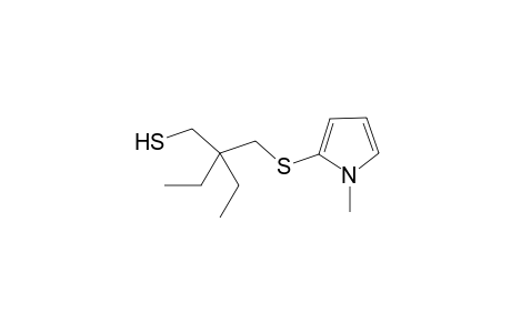 2-Ethyl-2-((1-methyl-1H-pyrrol-2-ylthio)methyl)butane-1-thiol