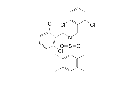 N,N-bis(2,6-dichlorobenzyl)-2,3,4,5,6-pentamethylbenzenesulfonamide