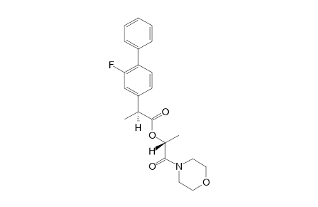 (S,S)-(1S)-1-METHYL-2-(MORPHOLIN-4-YL)-2-OXOETHYL-(2S)-2-(2-FLUORO-1,1'-BIPHENYL-4-YL)-PROPANOATE