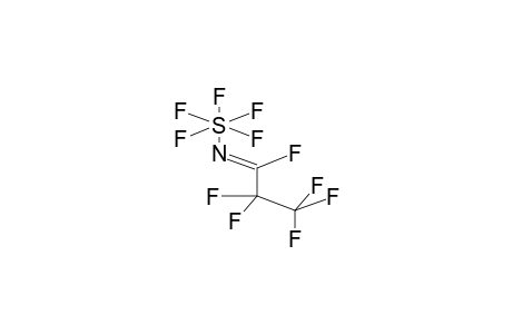 PENTAFLUORO(HEXAFLUOROPROPYLIDENAMINO)SULPHUR