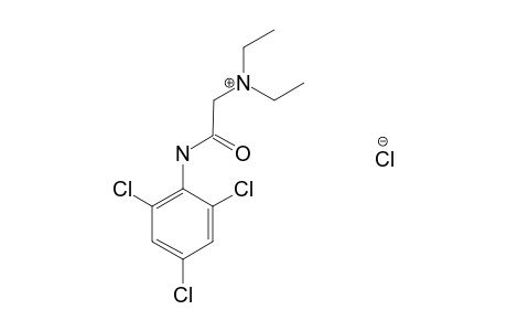 2-(diethylamino)-2',4',6'-trichloroacetanilide, monohydrochloride