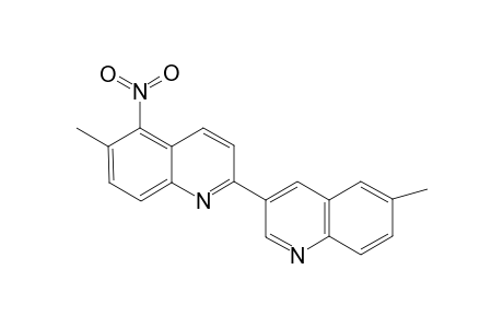 6-Methyl-2-(6-methyl-3-quinolinyl)-5-nitroquinoline