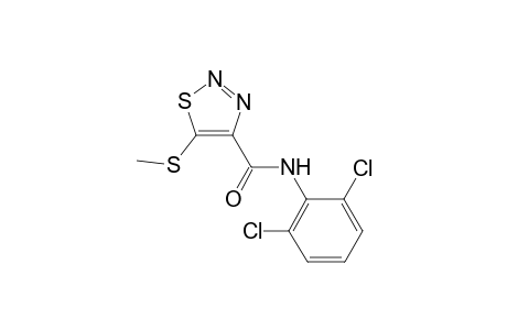 1,2,3-Thiadiazole-4-carboxamide, 5-methylthio-N-(2,6-dichlorophenyl)-