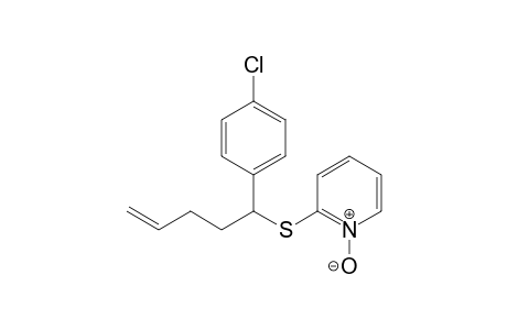 2-[1'-(4"-Chlorophenyl)-4'-pentenylthio]pyridine - N-oxide