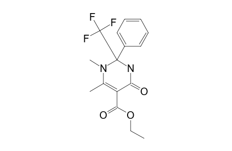 1,6-DIMETHYL-2-PHENYL-2-TRIFLUOROMETHYL-5-ETHOXYCARBONYL-1,2,3,4-TETRAHYDROPYRIDIN-4-ONE