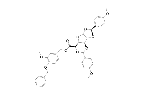 (3-METHOXY-4-BENZYLOXY)-BENZYL-1,2-(R):3,5-DI-O-(4-METHOXYBENZYLIDENE)-ALPHA-D-GLUCOFURANURONATE