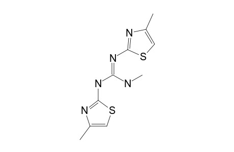 N-METHYL-N',N''-BIS-(4-METHYL-2-THIAZOLYL)-GUANIDINE