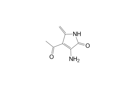 4-Acetyl-3-amino-5-methylene-1,5-dihydro-2H-pyrrol-2-one