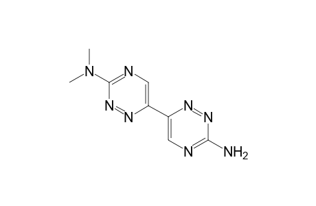 3-N,N-Dimethylamino-6-(3-amino-1,2,4-triazin-6-yl)-1,2,4-triazine