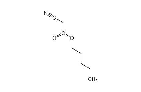 cyanoacetic acid, pentyl ester