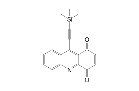 9-(2-trimethylsilylethynyl)acridine-1,4-quinone