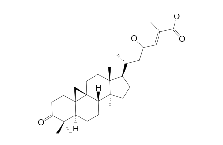 23-HYDROXY-3-OXO-CYCLOART-24-EN-26-OIC-ACID