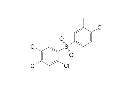 4-CHLORO-m-TOLYL 2,4,5-TRICHLOROPHENYL SULFONE