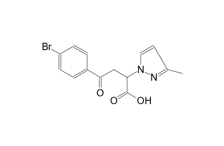 1H-pyrazole-1-acetic acid, alpha-[2-(4-bromophenyl)-2-oxoethyl]-3-methyl-