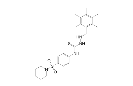 1-(2,3,4,5,6-pentamethylbenzyl)-4-[p-(piperidinosulfonyl)phenyl]-3-thiosemicarbazide