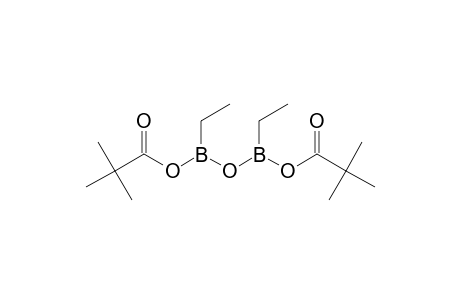 1,3-Bis[(2,2-dimethylpropanoyl)oxy]-1,3-diethyldiboroxane