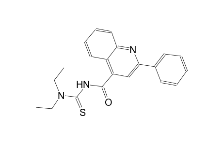 N,N-diethyl-N'-[(2-phenyl-4-quinolinyl)carbonyl]thiourea