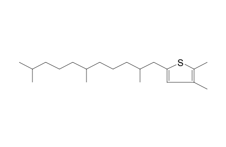 2,3-Dimethyl-5-(2,6,10-trimethylundecyl)thiophene