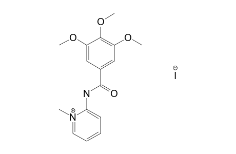 1-methyl-2-(3,4,5-trimethoxybenzamido)pyridinium iodide