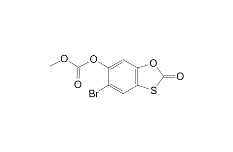 Carbonic acid, (5-bromo-2-oxo-1,3-benzoxathiol-6-yl) methyl ester