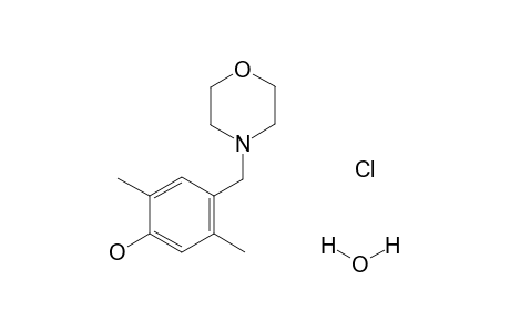 2,5-Dimethyl-4-(morpholinomethyl)phenol hydrochloride monohydrate