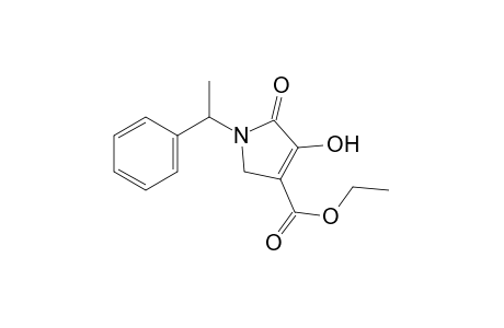 4-hydroxy-1-(alpha-methylbenzyl)-5-oxo-3-pyrroline-3-carboxylic acid, ethyl ester