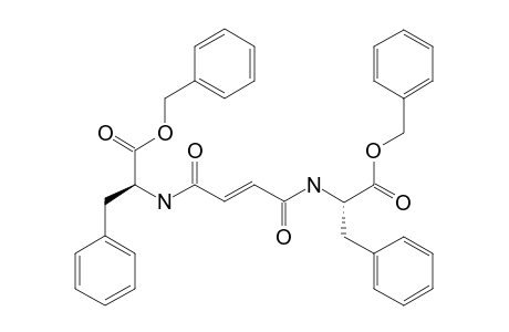 (S)-2-[(E)-3-((S)-1-BENZYLOXYCARBONYL-2-PHENYL-ETHYLCARBAMOYL)-ACRYLOYL-AMINO]-3-PHENYLPROPIONIC_ACID_BENYLESTER