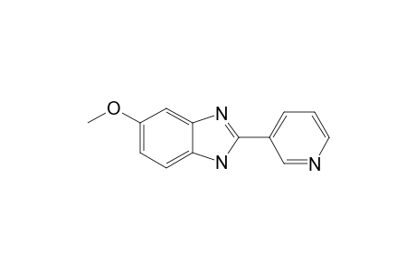 5-METHOXY-2-PYRIDIN-3-YL-1H-BENZIMIDAZOLE