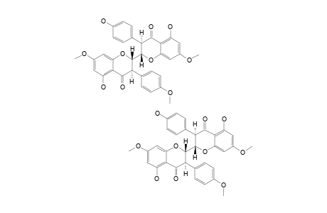 #4;HEXASPERMONE-C;5''-O-DEMETHYLHEXASPERMONE-B;5-HYDROXY-4',7-DIMETHOXY-2,3-TRANS-ISOFLAVANONE-(2->2'')-4''',5''-DIHYDROXY-7''-METHOXY-2'',3''-TRANS-ISOFLAVANONE