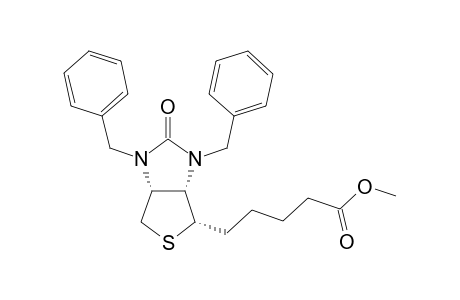 1H-Thieno[3,4-d]imidazol-4-pentanoic acid hexahydro-2-oxo-1,3-dibenzyl methyl ester