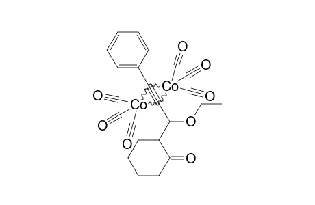 2,1'-SYN-HEXACARBONYL-(MY-ETA(4)-[2-(1-ETHOXY-3-PHENYL-2-PROPYNYL-1-YL)-CYCLOHEXAN-1-ONE])-DICOBALT-(CO-CO)