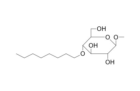 Methyl 4-O-octylhexopyranoside